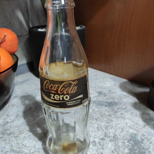 Collectible Coca-Cola bottle used