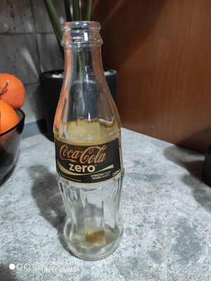 Collectible Coca-Cola bottle used