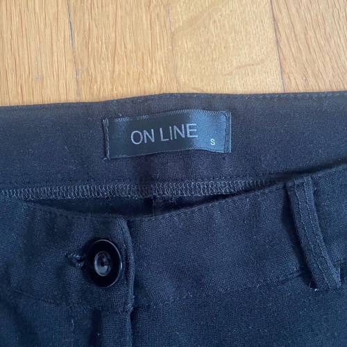 Online women's pants new, fitted, elastic, black, size XS