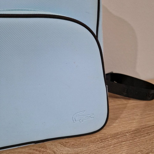 Lacoste backpack as new, light blue and turquoise