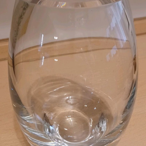 Crystal vase large vintage like new