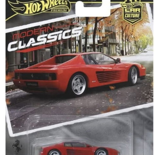 Hot Wheels Ferrari Testarossa Premium model car