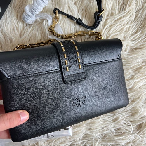 Pinko shoulder bag new black