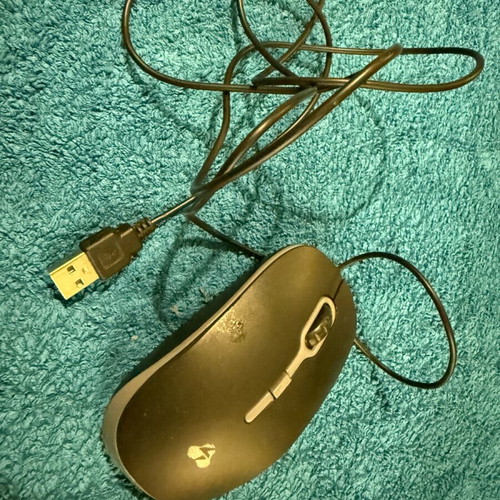 Wired PC mouse used