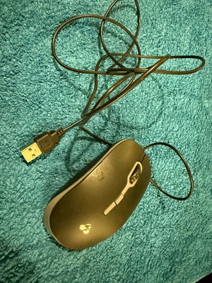 Wired PC mouse used