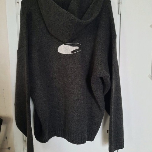 No Limit wool cardigan like new, gray, size L