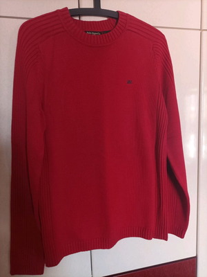 Πουλόβερ Polo Ralph Lauren ανδρικό μεταχειρισμένο, μέγεθος M, κόκκινο