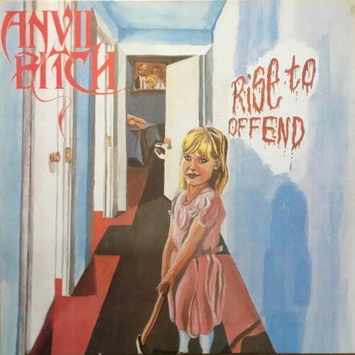 Anvil Bitch Rise To Offend vinyl record used, metal
