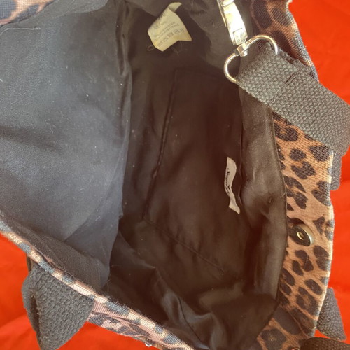 SugarFree crossbody bag like new, black and brown