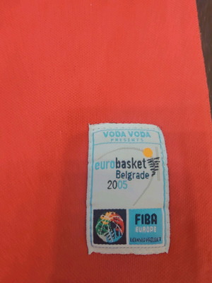 Μπλουζάκι EuroBasket 2005 μεταχειρισμένο, πρωταθλήτρια Ελλάδα