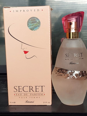 Γυναικείο άρωμα Secret by Rasasi 75ml EDP σαν καινούργιο