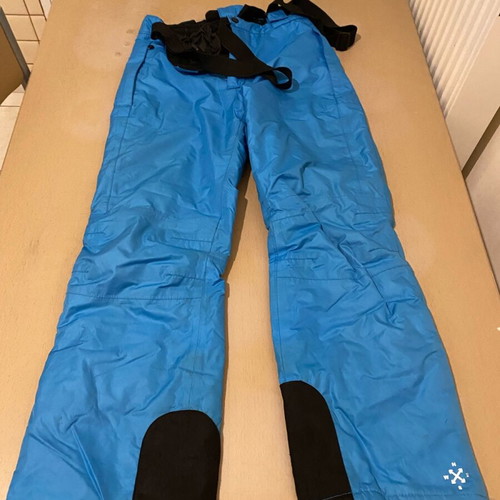 Blue ski pants for children 11-12 years old