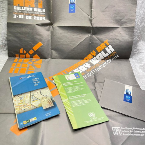 Athens 2004 Olympic Games pocket guides like new, set of 4