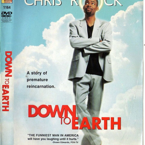Down to Earth DVD used, comedy fantasy with subtitles