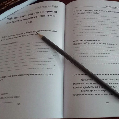 Book-journal Love, Lies and Likes new with autograph