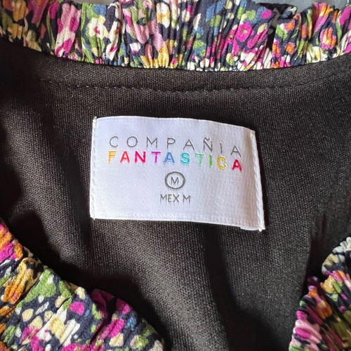 Compania Fantastica women's floral dress like new, size M
