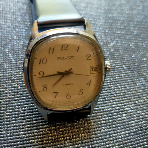 Poljot mechanical watch used, works