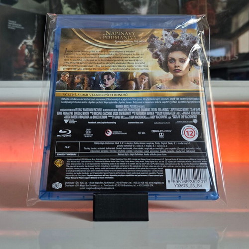 Jupiter Ascending Blu-ray movie, adventure fantasy thriller sci-fi