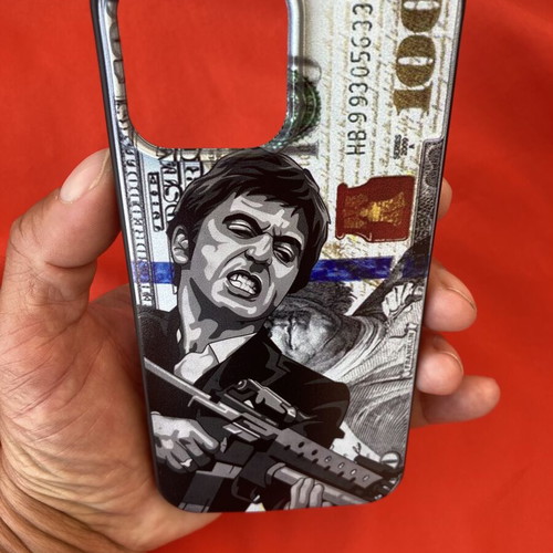 IPhone 16 Pro Max Silicone Case Scarface Tony Montana Al Pacino new