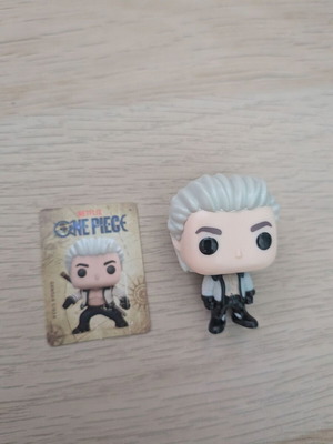 Kinder Joy One Piece φιγούρα Smoker με κάρτα και αρχική συσκευασία