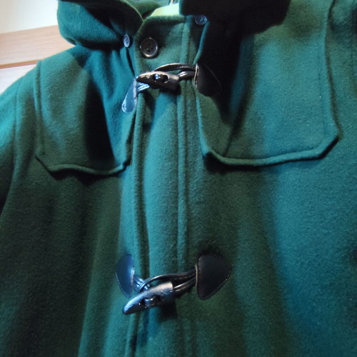 Montgomery coat cypress green like new for boys 8-10 years