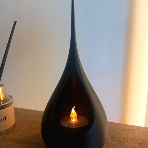 Teardrop Candle Holder, modern minimal design