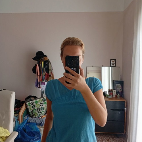 Pennyblack blue summer blouse, size M