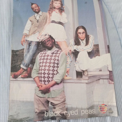 Afisorama Black Eyed Peas and Chryspa poster used, A4