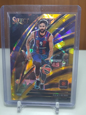 Select Euroleague 2025-26 Ricky Rubio Courtside αριθμημένη κάρτα 1/10 Barcelona σαν καινούργιο