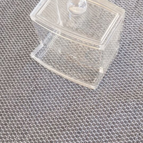 Acrylic transparent cotton swab holder