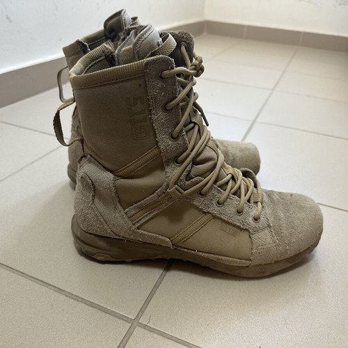 5.11 Tactical A/T Arid Coyote Military Boots like new, size 44