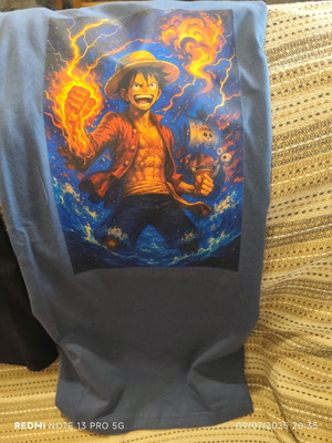 One Piece T-shirt new, size M, gray