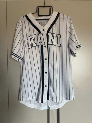 Karl Kani T-Shirt Serif Pinstripe Basebal M NEW