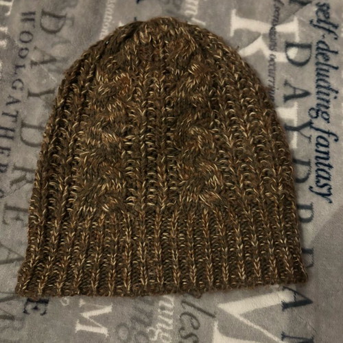 Hat used brown size M