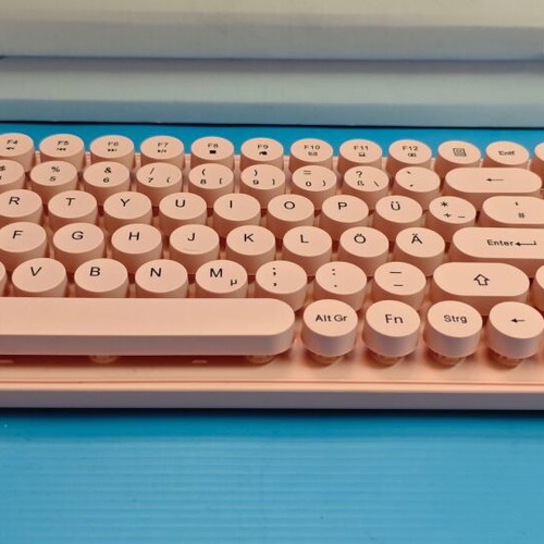 Sologic Retro Wireless Keyboard new, typewriter style