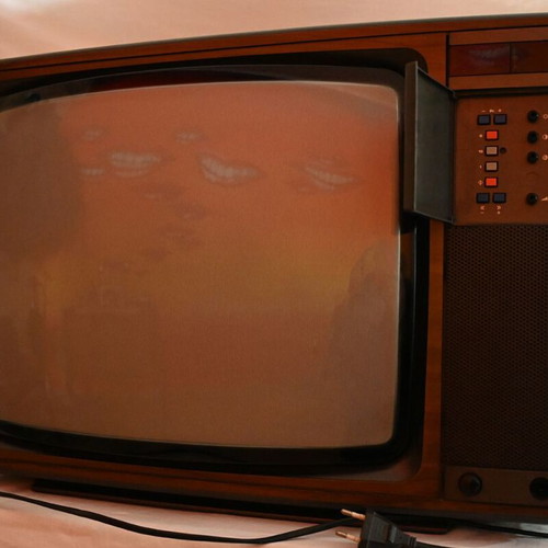 Telefunken CRT TV 22 inch used, PAL color, vintage