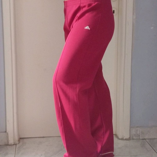 Adidas tracksuit used, burgundy, size M
