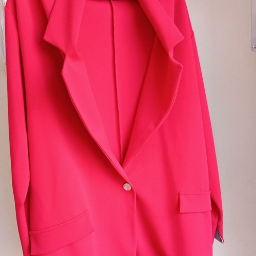 Women's jacket red plus size 3 like new