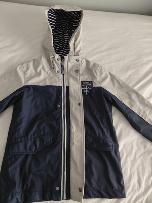 Alouette waterproof jacket for boy 6 years like new, cotton lining