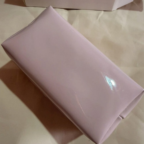 Dior Beauty Pink Patent CD Pouch new with box