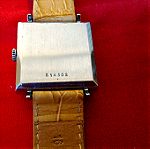  Ρολόι χειρός MARVIN SWISS MADE 514302, μηχανικό με κουρδιστήρι, διαστάσεων 28χ28. Άριστη λειτουργία. Καινούριο δερμάτινο λουράκι.