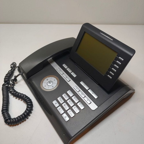 Siemens Unify OpenStage 40 HFA LAVA IP phone used, black, wired