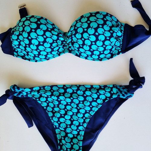 WOMEN'S STRAPLESS SWIMSUIT SET