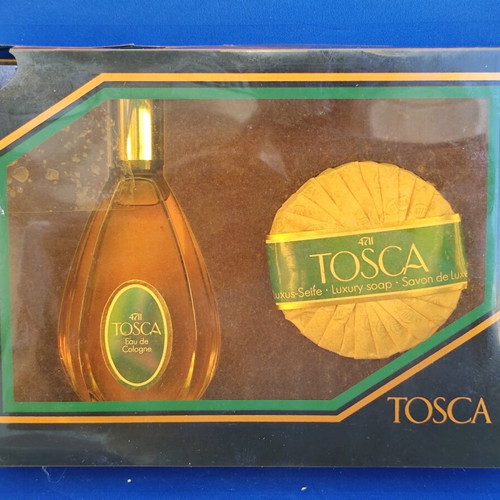 Tosca gift set cologne and luxury soap new, authentic