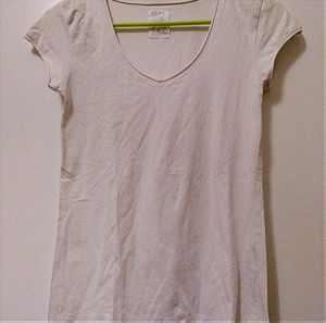 Zara μπλούζα medium με στενη φόρμα
