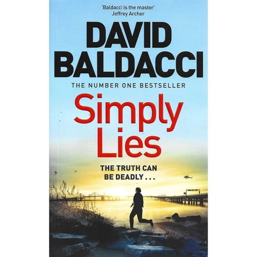 Simply Lies book used in English by David Baldacci