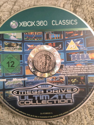 Mega Drive Ultimate Collection Xbox 360 like new, disc only