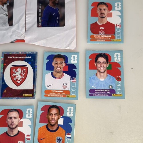 FIFA 2026 Panini World Cup stickers, pack of 10, new