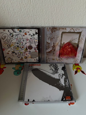 Led Zeppelin κλασικά album I, III και IV σαν καινούργιο, rock