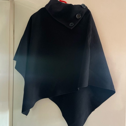 Black cape like new, worn very little